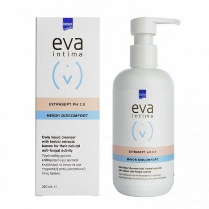 Gel igienă intimă, Intermed, Eva Intima Extrasept, 250ml, alb