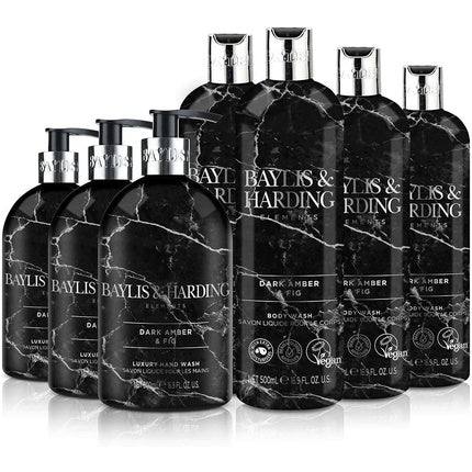 Săpun lichid Baylis & Harding, Elements, 500ml, smochin și ambră