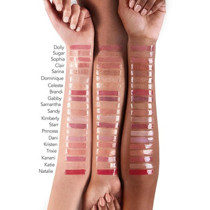 Lip Plumper, Buxom, Full-On, roz, strălucitor