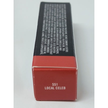 Ruj MAC Lustreglass Lipstick 551 Local Celeb