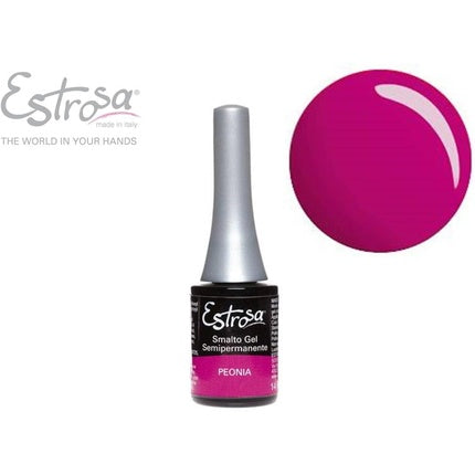 Gel Polish Estrosa Semi-Permanent Peony 100g Culoare Roz