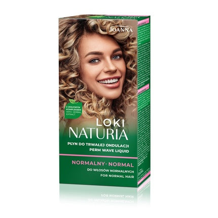 Pentru ondulare permanentă, Joanna Naturia Loki, păr normal, 2x75ml