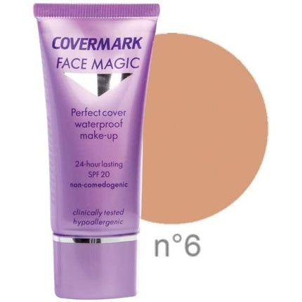 Fond de ten, Covermark, Face Magic, nuanta 6, 30ml