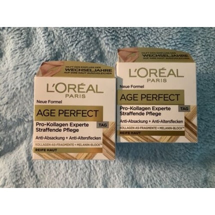 Crema facială, L'Oréal Paris, Age Perfect, Pro-Collagen, 2x50ml