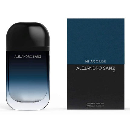 Parfum, Alejandro Sanz, Mi Acorde, albastru-negru 100ml