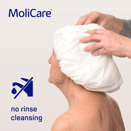 Molicare Skin, Shampoo fără clătire, capac cu balsam, pH echilibrat, 1 bucată
