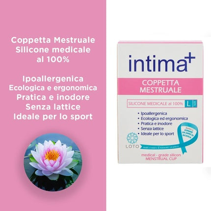 Pahar menstrual Intima, silicon medical, mărime mare