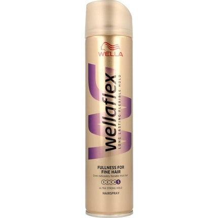 Hairspray Wella Flex Hairspray Fullness Ultra Strong - 250 ml