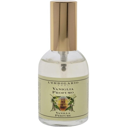 Perfum L'Erbolario Vaniglia, 10 ml, sticlă transparentă