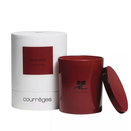 Lumânare parfumată, Courrèges, L'Empreinte, roșu, 190ml