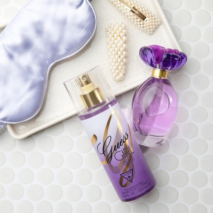 Set Cadou Parfum GUESS Girl Belle, 3.4 Oz Spray + 0.5 Oz Travel Spray + Loțiune Corp 6.7 Oz