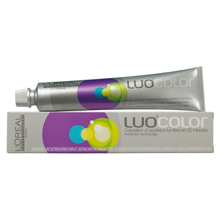 Vopsea de păr, Loreal Professionnel, Luo Color 8.03, blond auriu deschis