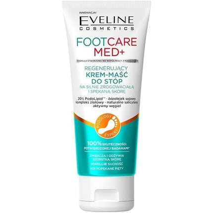 Kremă regenerantă pentru picioare, Eveline Cosmetics, Foot Care Med+, 90 g