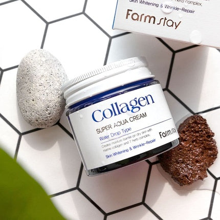 Cremă hidratantă, Farm Stay, Collagen Super Aqua, 80 ml