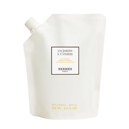Gel de duș Hermès Un Jardin À Cythere, refilabil, 200 ml