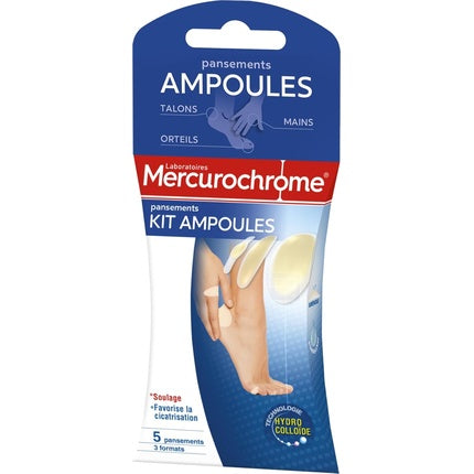 Bandaje Mercurochrome - Set cu aplicator, ambalaj roșu
