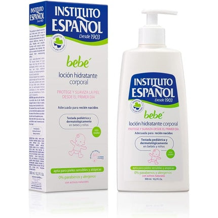 Lotiune de corp pentru bebelusi, Instituto Español, 300ml