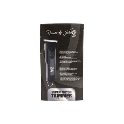 Tăietor de păr Albi R&J Super Motor Zero Cut Golden Trimmer, Negru