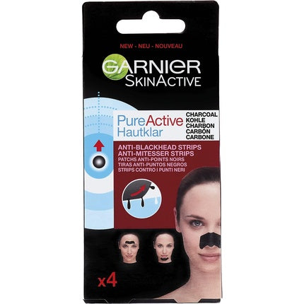 Plasturi anti-puncte negre, Garnier Skin Pure Active, Carbune