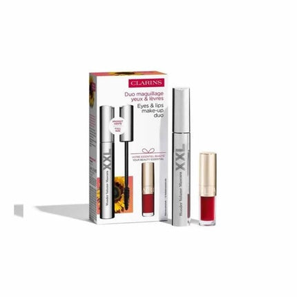 Set Mascara și Buze, Clarins Wonder Volume & Lip Duo XXL, 2 bucăți