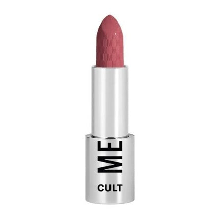 Ruj MESAUDA Cult Lipstick N.110 Queen, culoare roz pudrată, ambalaj argintiu