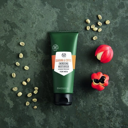 Loțiune de corp The Body Shop Guarana & Coffee Energising Moisturiser for Men, 100 ml