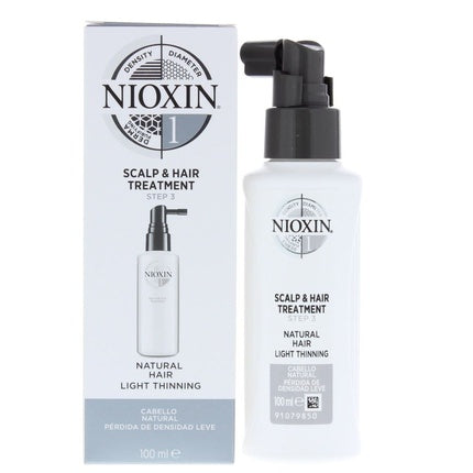 Tratament scalp și păr, Wella Nioxin System 1, Natural Hair Light Thinning, 100ml