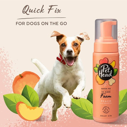 Spumă uscată pentru câini, Pet Head Quick Fix Foam, 204 g