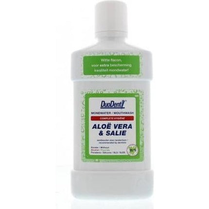 Duodent Mouthwash Aloe Vera & Salie Minte Fără Alcool, 581ml