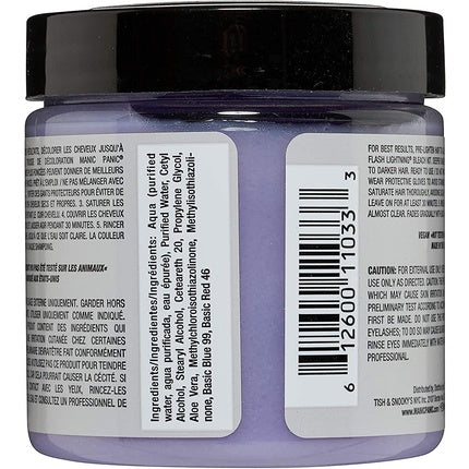 Toner pentru păr, Manic Panic Virgin Snow, Vegan, 118ml