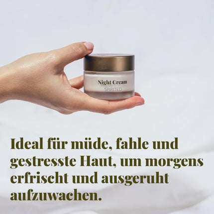Cremă de noapte, Nordic Cosmetics, 45ml, capac auriu