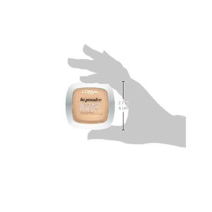 Pudră Compactă L'Oreal Paris Accord Perfect D5 Auriu 9g