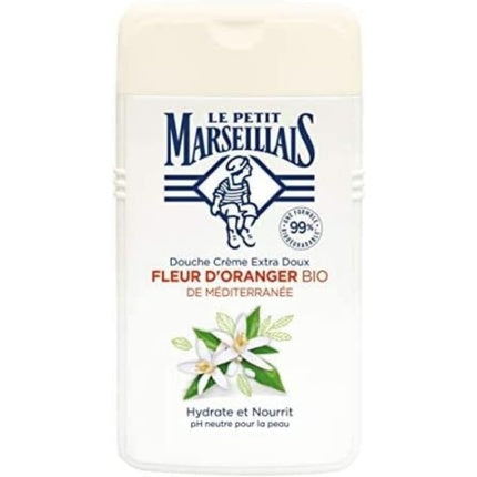 Cremă de Duș Extra Gentle, Le Petit Marseillais, Orange Blossom Organic, 250ml