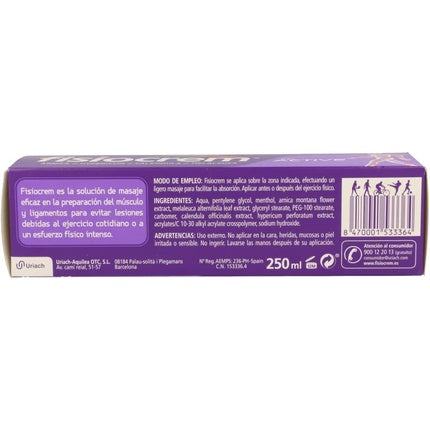 Gel de Masaj Fisiocrem Active, 250ml, Violet