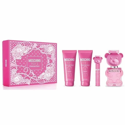 Set Cadou Moschino Toy 2 Bubblegum, Parfum pentru femei, 4 piese, roz