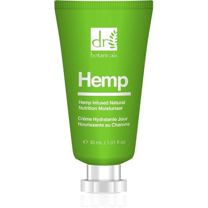 Crema hidratanta Dr Botanicals, 30 ml, cu unt de cacao si ulei de seminte de canepa