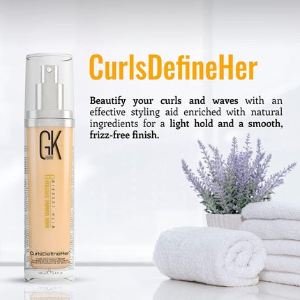 Cremă de definit a buclelor, GK Hair, 100ml