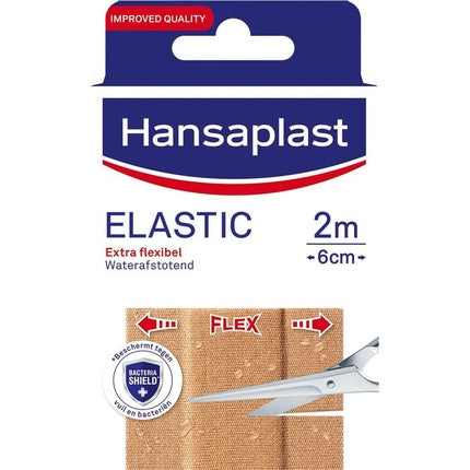 Bandă adezivă elastică Hansaplast Elastic Extra Flexible 2m x 6cm