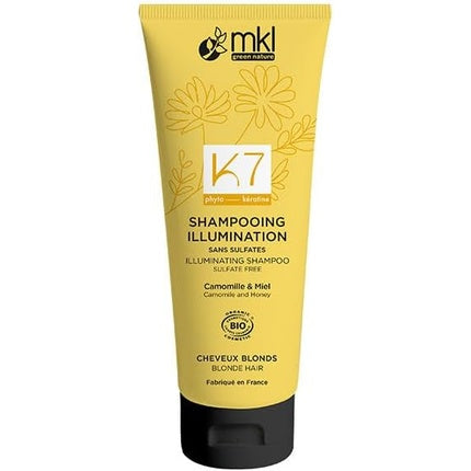 Șampon Mkl Green Nature Organic Illumination pentru păr blond, 250ml