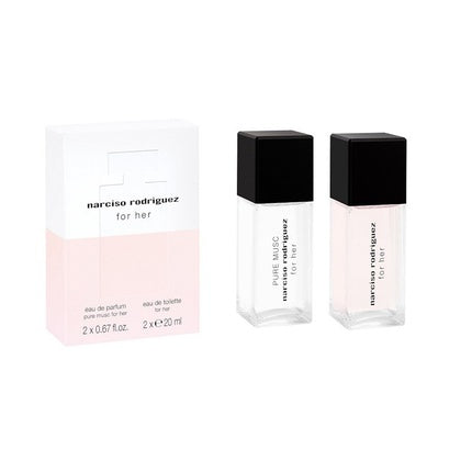 Parfum Narciso Rodriguez For Her, set EdT 20ml + EdP Pure Musc