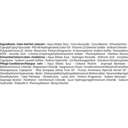 Vopsea de păr, Perfect Mousse, 500, castaniu mediu