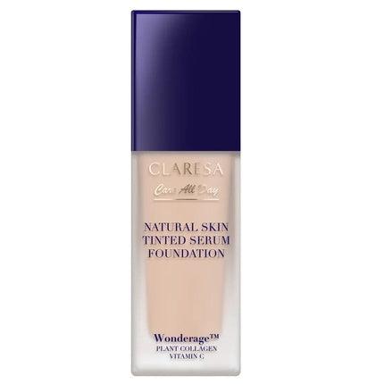 Serum de Fundație Claresa Natural Skin Tinted - 1c Light Cool, 32ml