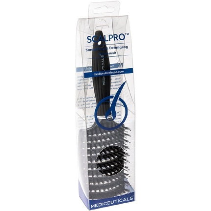 Perie de păr Mediceuticals SCALPRO Smoothing and Detangling, negru