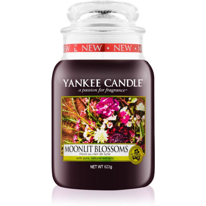 Lumânare parfumată Yankee Candle Moonlit Blossoms, 623 g