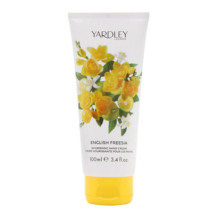 Cremă pentru mâini Yardley English Freesia, hrănitoare, 100 ml