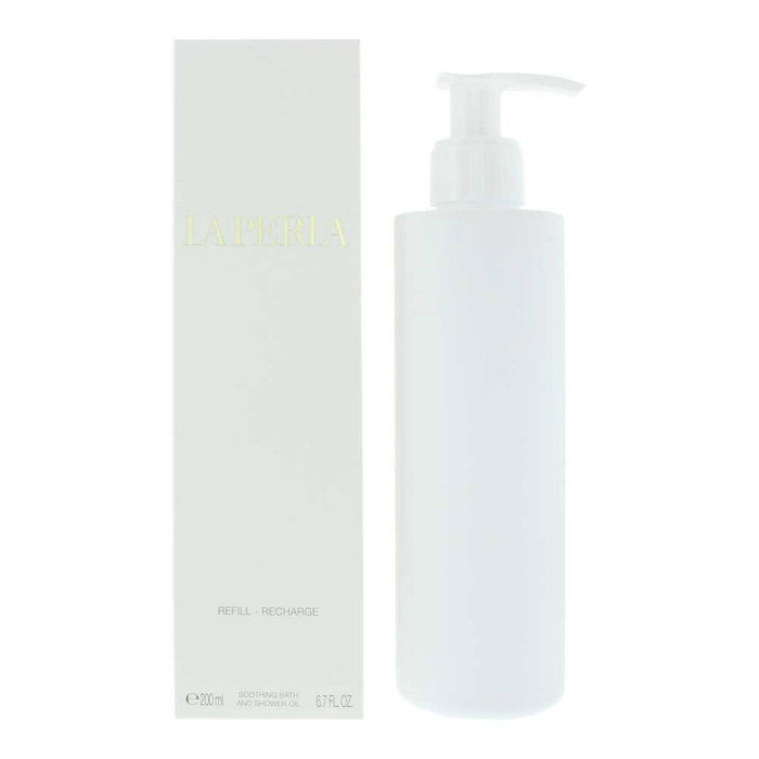 Ulei de duș La Perla, calmant, pentru toate tipurile de piele, reumplere, 200 ml