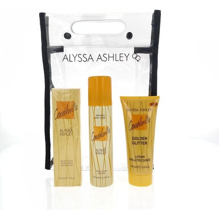 Set Deodorant Alyssa Ashley, Cocos Vanilla, 50ml, Crem