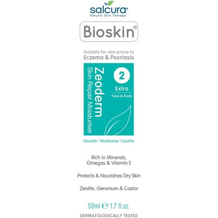 Cremă Salcura Bioskin Zeoderm 50ml alb