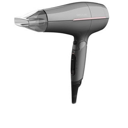 Uscător de păr Cecotec IoniCare Power&Go Heaven, pliabil, 2000 W, gri, cu difuzor și concentrator
