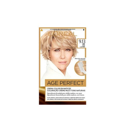 L'Oreal Age Perfect Hair Dye, 9.13 Light Ash Blonde, 180ml